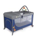 Kinderkraft - Patut pliabil Joy Plus Dark Blue - imagine 2