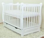 Patut bebe din lemn multifunctional Eva Clasic - MAMO-TATO