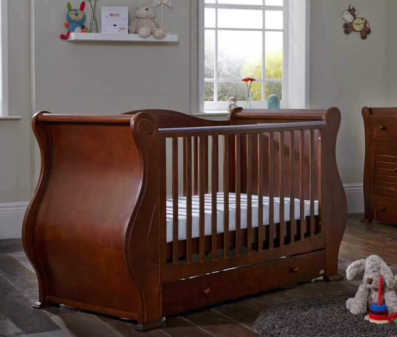 prima-louis Tutti Bambini – Patut evolutiv 3 in 1 Louis Walnut - imagine 1