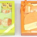 Primii pasi - Set cadou bebelusi 5 piese maneca lunga 0-6 luni