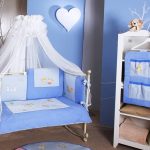 Feretti - Lenjerie patut copii si bebe 3 piese ROMEO BLUE
