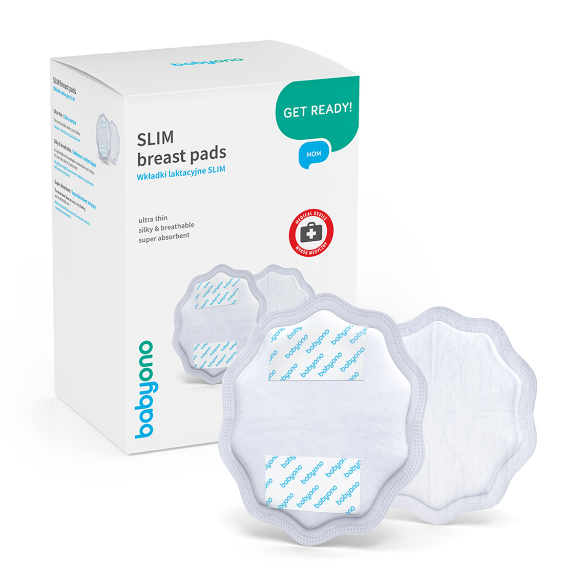 san-298 Babyono - Tampoane san NATURAL NURSING , albe, 24 bucati - Image 1