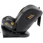 Scaun auto Little Bird 0-20 kg rotativ 360 grade cu ISOFIX si Top Tether - Gri - imagine 4