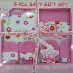 Wonder Child - Set cadou 5 piese Flowers