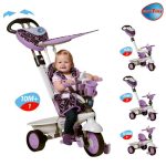 Smart Trike - Tricicleta Dream 4 in 1 Purple - Touch Steering - imagine 5