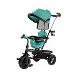 BabyTiger - Tricicleta rotativa 4 in 1 Fly Green - imagine 3
