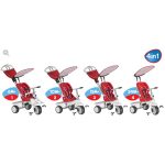 Smart Trike - Recliner 4 in 1 Denim - imagine 4